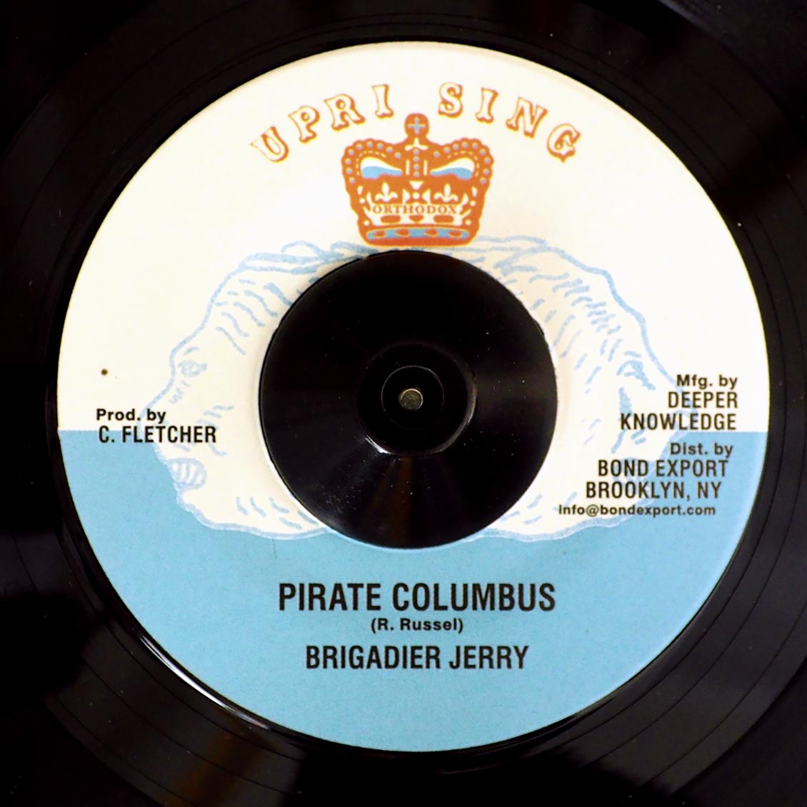 Brigadier Jerry - Pirate Columbus  /  Advocates Aggregation - Pirates Dubb [New] [New Vinyl 7"]