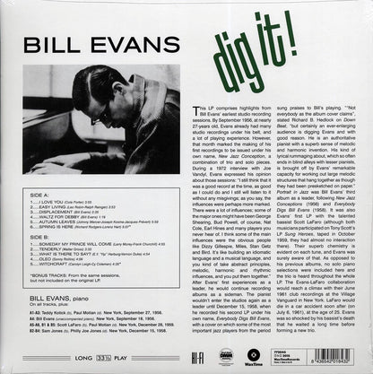 Bill Evans - Dig It! (ltd. ed.) (180g) [New Vinyl LP]