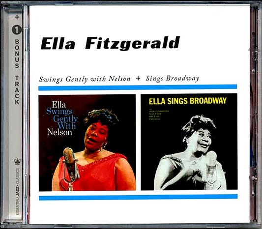 Ella Fitzgerald - Swings Gently With Nelson + Sings Broadway [New CD]