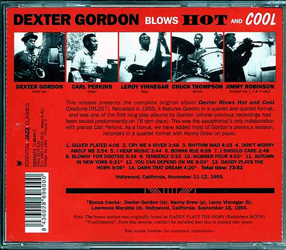 Dexter Gordon - Blows Hot And Cool [New CD]