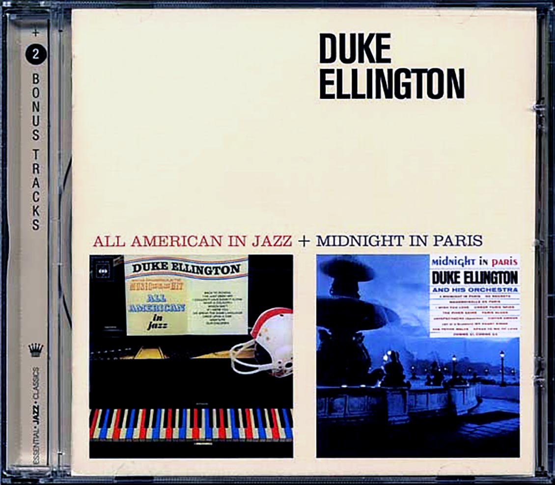 Duke Ellington - All American In Jazz + Midnight In Paris [New CD]