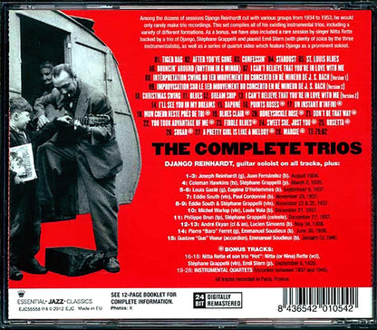 Django Reinhardt - The Complete Trios [New CD]