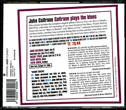 John Coltrane - Coltrane Plays The Blues [New CD]