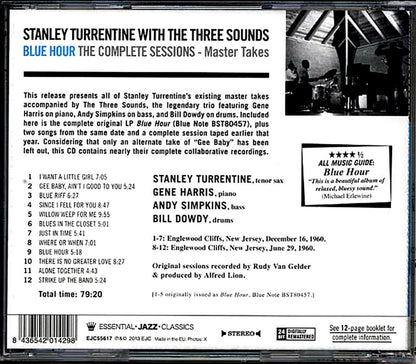 Stanley Turrentine With The Three Sounds - Blue Hour [New CD]