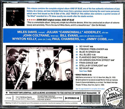 Miles Davis - Kind Of Blue [New CD]