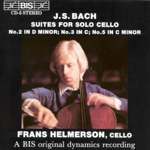 Frans Helmserson - Suites for Solo Cello 2, 3 & 5 Music CD