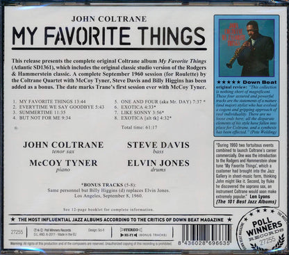 John Coltrane - My Favorite Things [New CD]