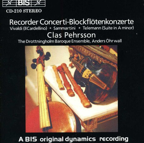 CLAS PEHRSSON - Recorder Concerti / Suite [CD]