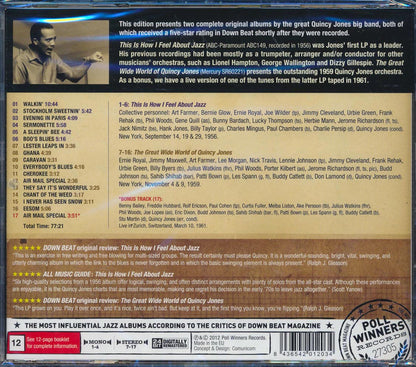 Quincy Jones - This Is How I Feel About Jazz + The Great Wide World Of Quincy Jones [New CD]