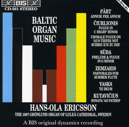 HANS-OLA ERICSSON - Baltic Organ Music / Various Music CD