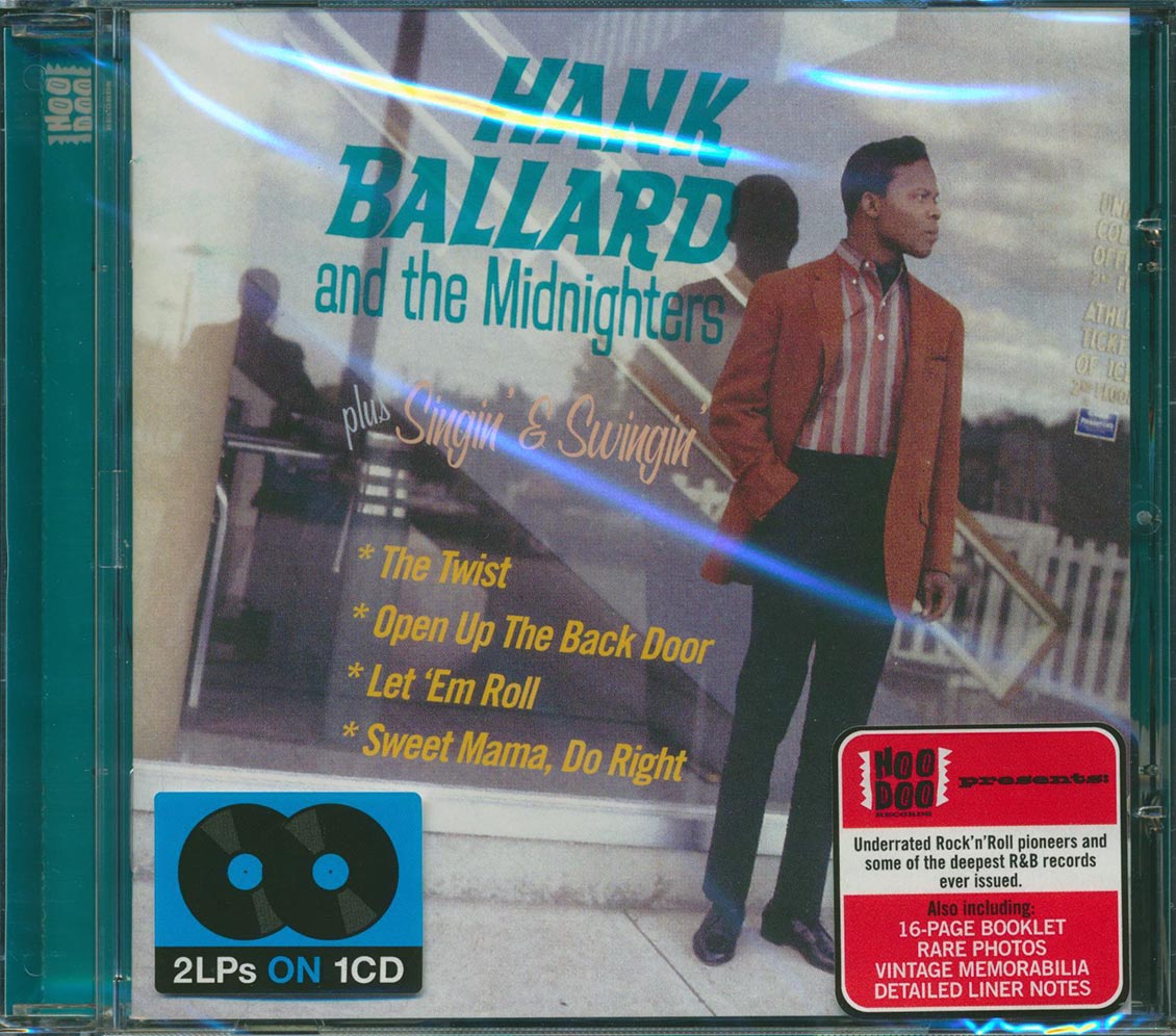 Hank Ballard & The Midnighters - The Midnighters + Singin' & Swingin' [New CD]