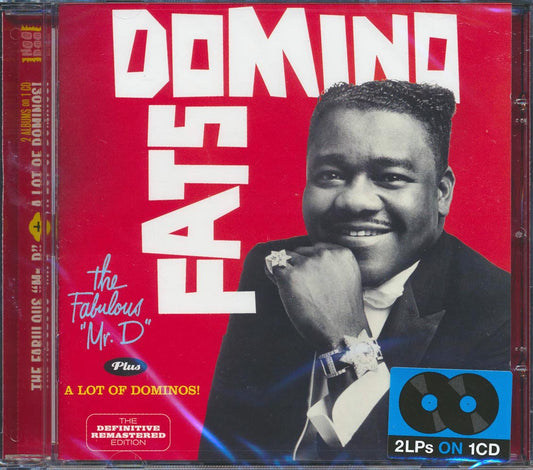 Fats Domino - The Fabulous Mr. D + A Lot Of Dominos! (2 albums on 1 CD) (30 tracks) (+6 bonus tracks) (incl. 16-page booklet) (remastered) (24-bit master [New CD]