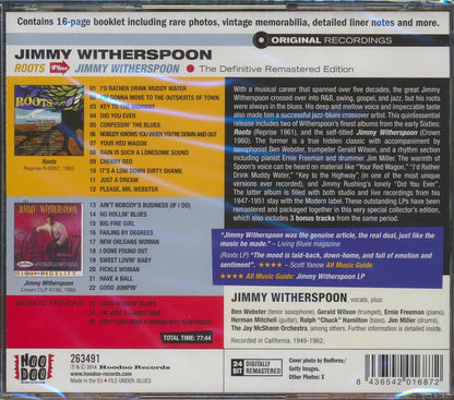 Jimmy Witherspoon - Roots + Jimmy Witherspoon [New CD]
