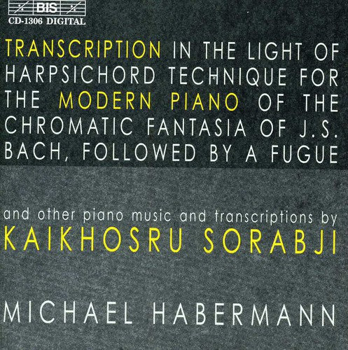 K.S. SORABJI - Transcriptions [CD]