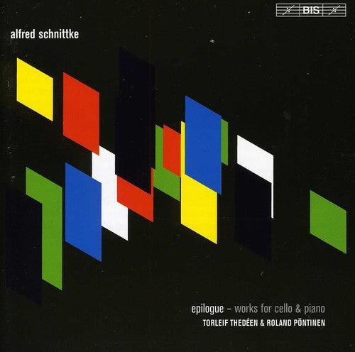 Schnittke / Thedeen / Pontinen - Epilogue: Music for Cello & Piano [CD]