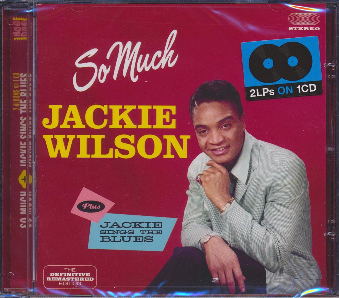 Jackie Wilson - So Much + Jackie Sings The Blues [New CD]