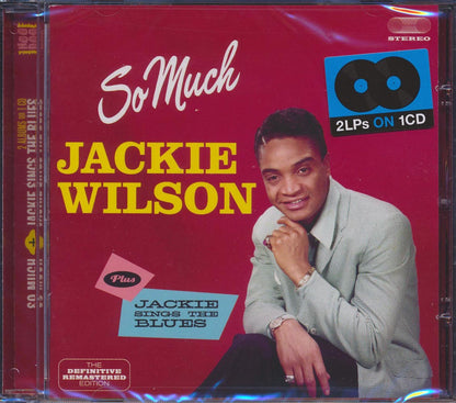 Jackie Wilson - So Much + Jackie Sings The Blues [New CD]