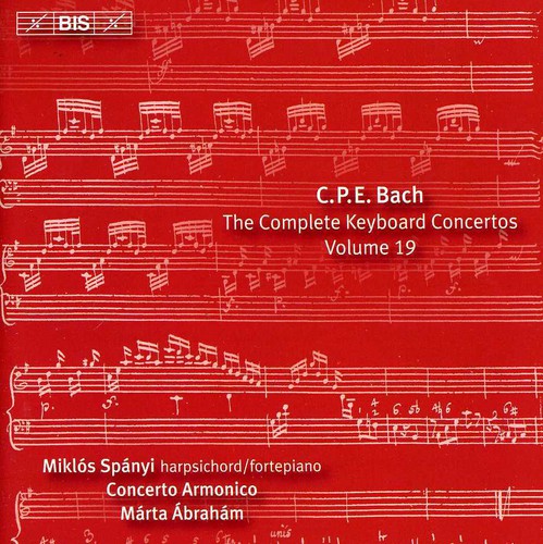 Miklos Spanyi - Keyboard Concertos 19 [CD]
