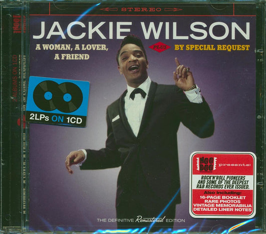 Jackie Wilson - A Woman, A Lover, A Friend + By Special Request [New CD]