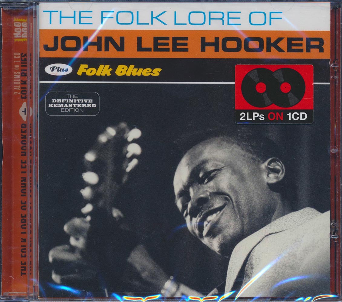 John Lee Hooker - The Folk Lore Of John Lee Hooker + Folk Blues [New CD]