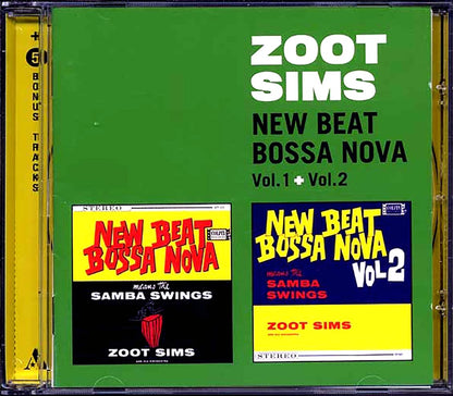Zoot Sims - New Beat Bossa Nova Volume 1 + Volume 2 [New CD]