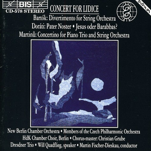 Martin Fischer-Dieskau - Concert for Lidice [CD]