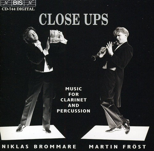 Martin Frost - Music for Clarinet & Percussion Music CD