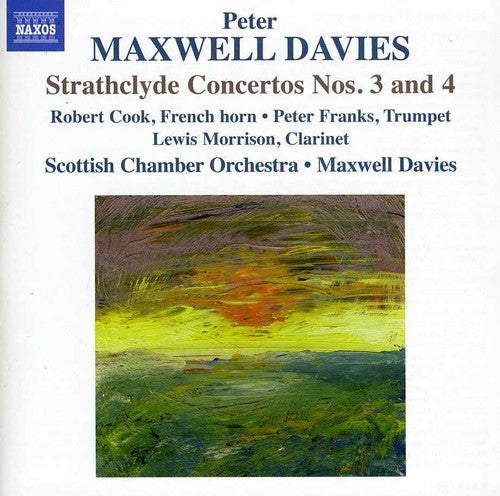 Peter Maxwell Davies - Strathclyde Concertos Nos 3 & 4 Music CD
