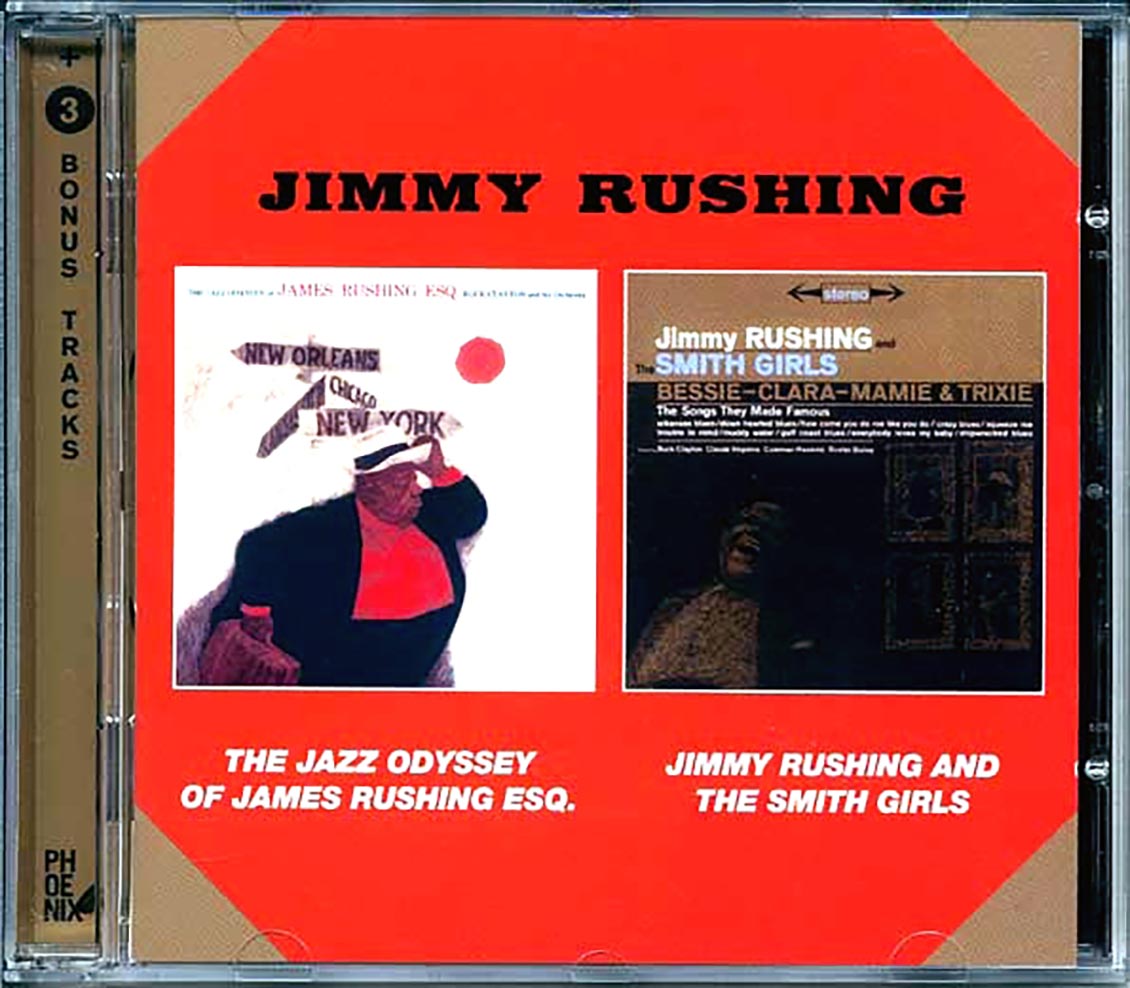 Jimmy Rushing - The Jazz Odyssey + Jimmy Rushing & The Smith Girls [New] [New CD]