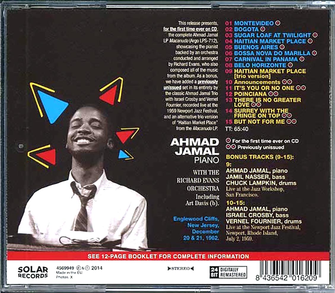 Ahmad Jamal - Macanudo [New CD]