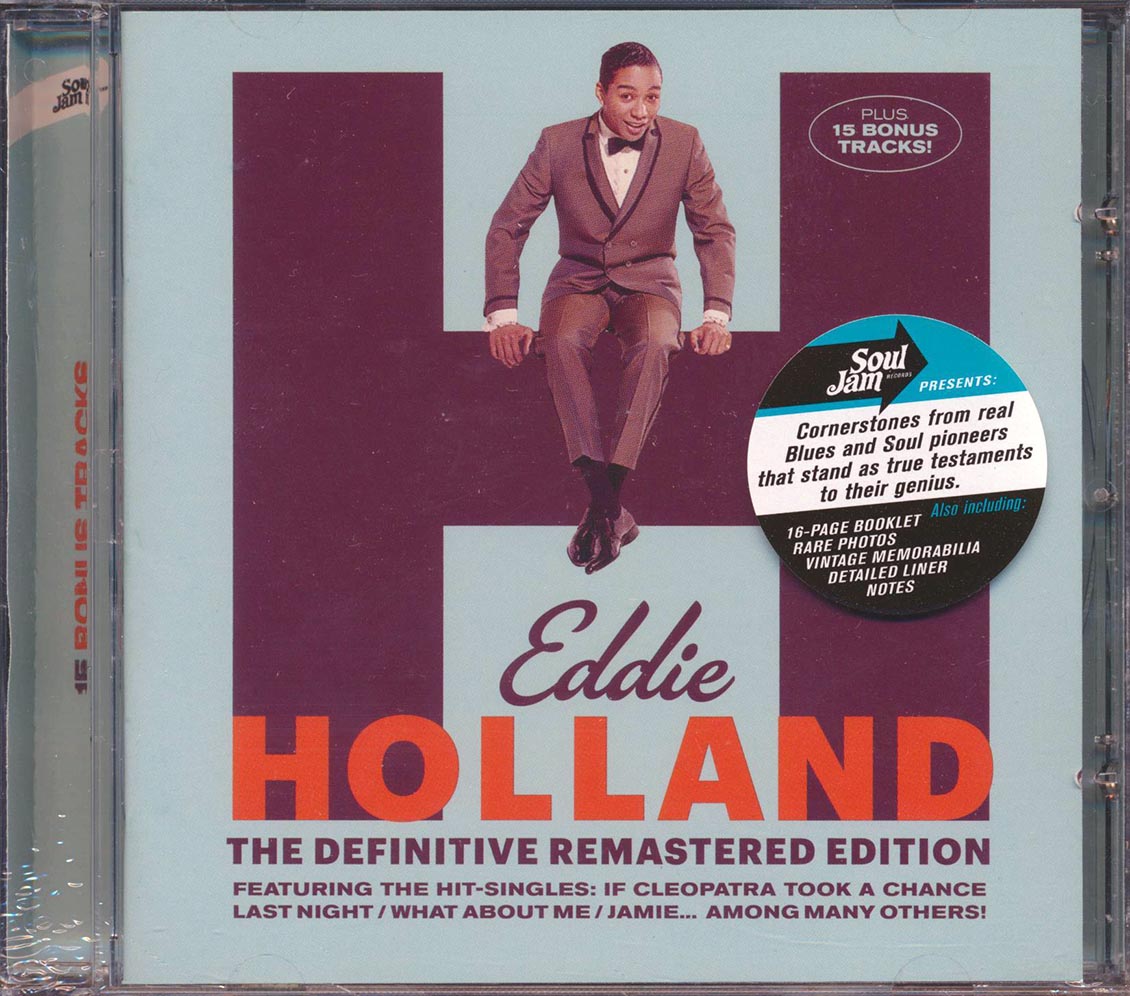 Eddie Holland - The Definitive Remastered Edition (incl. large booklet) (remastered) [New CD]