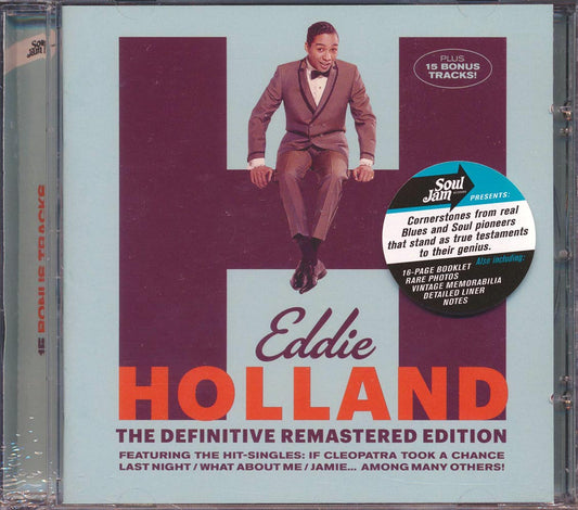 Eddie Holland - The Definitive Remastered Edition (incl. large booklet) (remastered) [New CD]