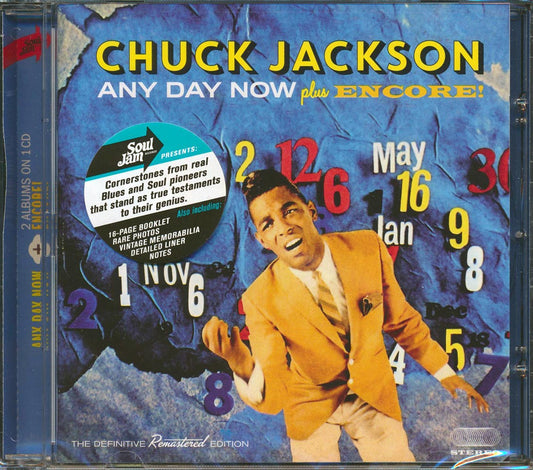 Chuck Jackson - Any Day Now + Encore [New CD]