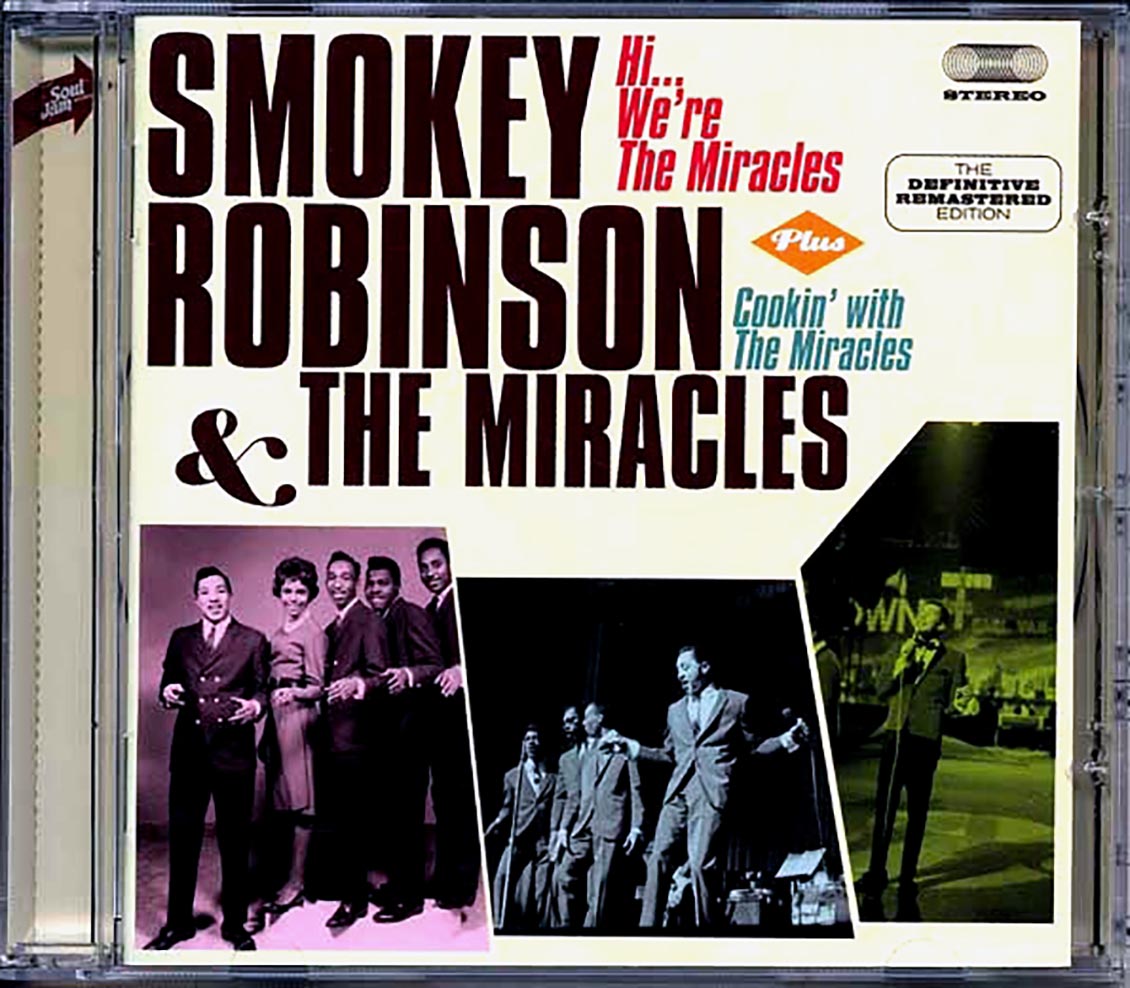 Smokey Robinson - Hi We're The Miracles + Cookin' With The Miracles [New CD]