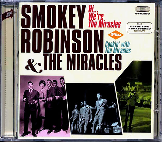 Smokey Robinson - Hi We're The Miracles + Cookin' With The Miracles [New CD]