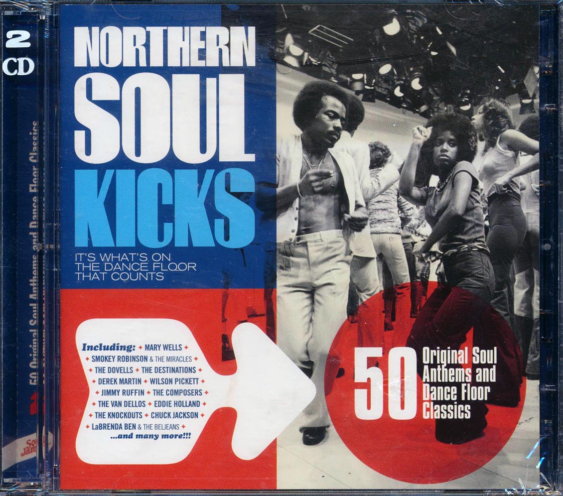 Various - Northern Soul Kicks: 50 Original Soul Anthems And Dance Floor Classics (2xCD) [New CD]
