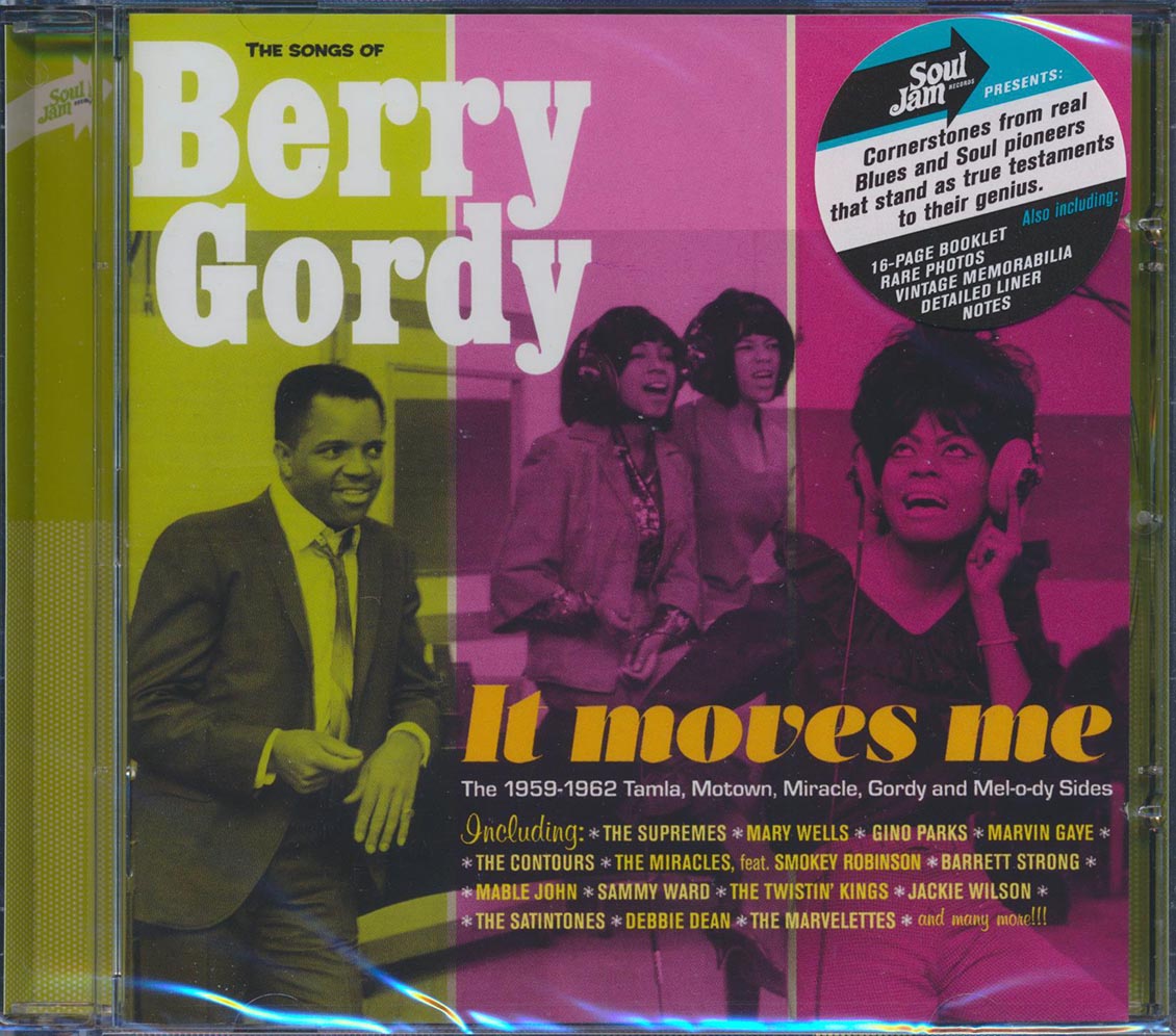 Berry Gordy - It Moves Me: The 1959-1962 Tamla, Motown, Miracle, Gordy And Mel-o-dy Sides [New CD]