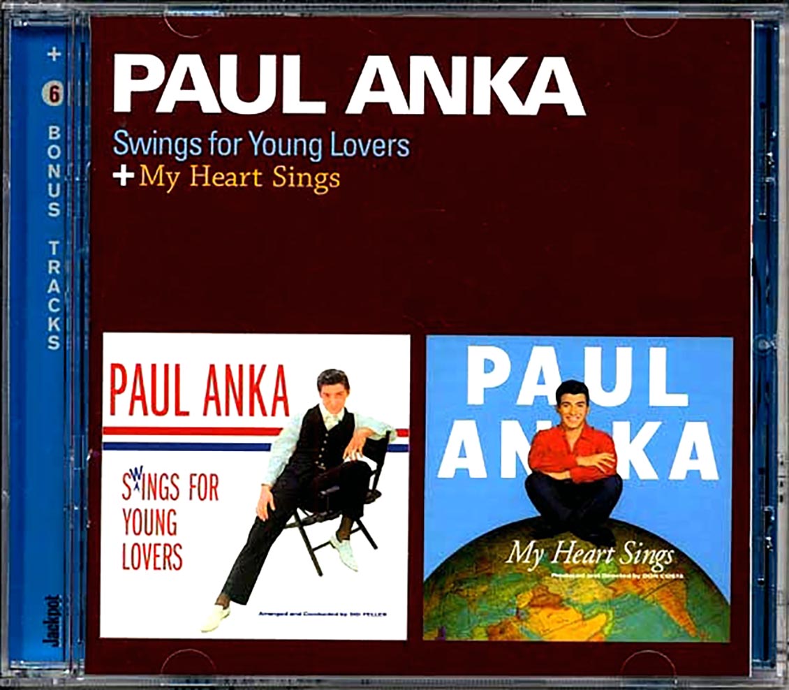 Paul Anka - Swings For Young Lovers + My Heart Sings [New] [New CD]