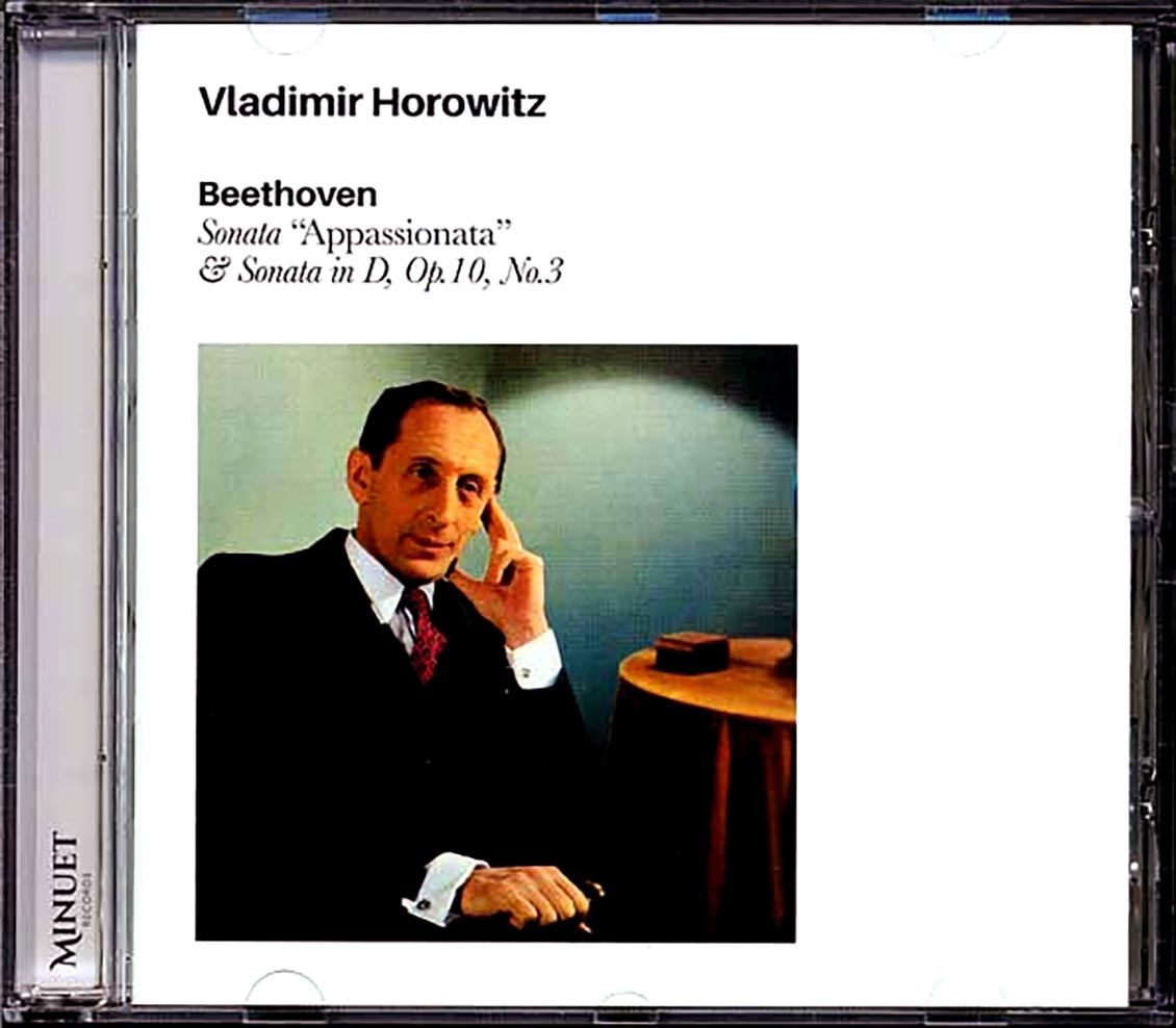 Vladimir Horowitz - Beethoven Sonata Appassionata & Sonata In D, Op. 10, No. 3 [New CD]