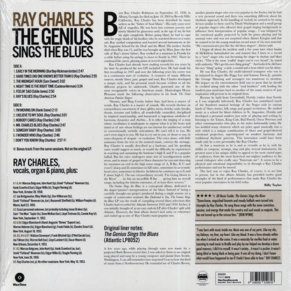 Ray Charles - The Genius Sings The Blues (+bonus track) (ltd. ed.) (180g) [New Vinyl Record LP]