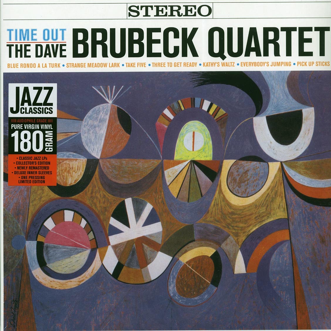 Dave Brubeck Quartet - Time Out (ltd. ed.) (180g) (remastered) [New Vinyl Record LP]