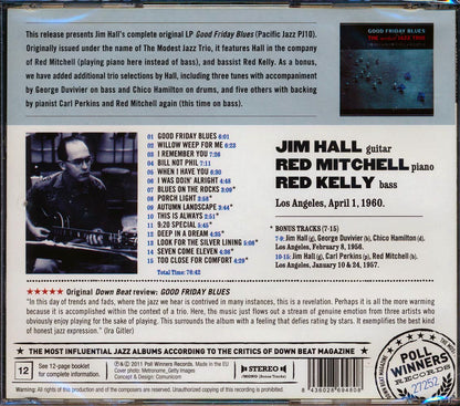 Jim Hall And His Modest Jazz Trio - Good Friday Blues [New CD]