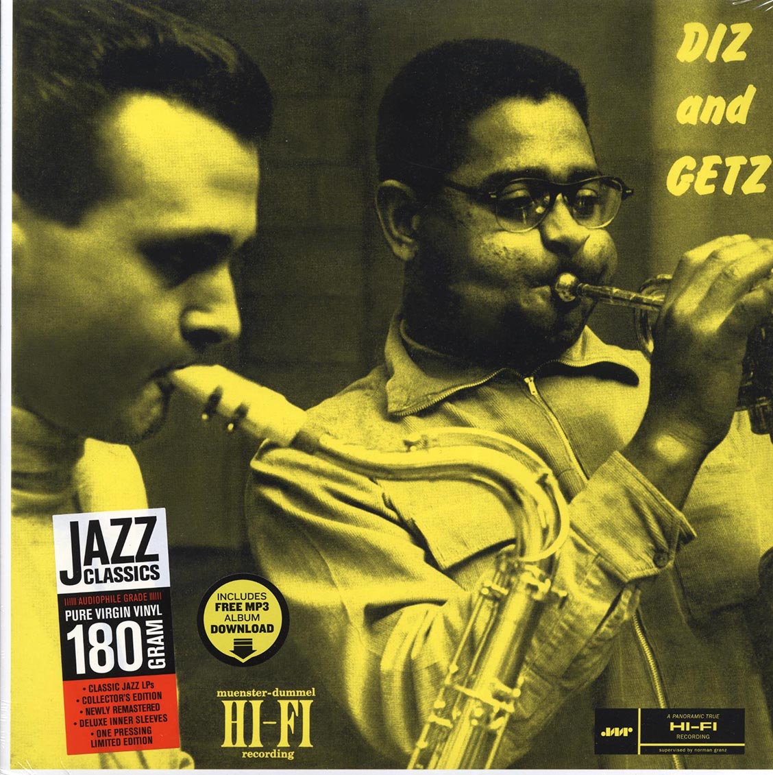Dizzy Gillespie, Stan Getz - Diz & Getz (ltd. ed.) (180g) (remastered) [New Vinyl Record LP]
