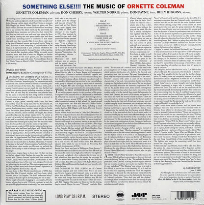 Ornette Coleman - Something Else!!! The Music Of Ornette Coleman (ltd. ed.) (180g) [New Vinyl Record LP]