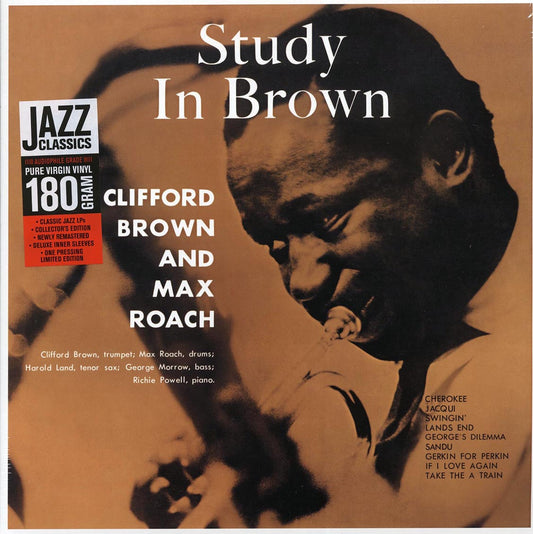 Clifford Brown, Max Roach - Study In Brown (ltd. ed.) (180g) (remastered) [New Vinyl Record LP]
