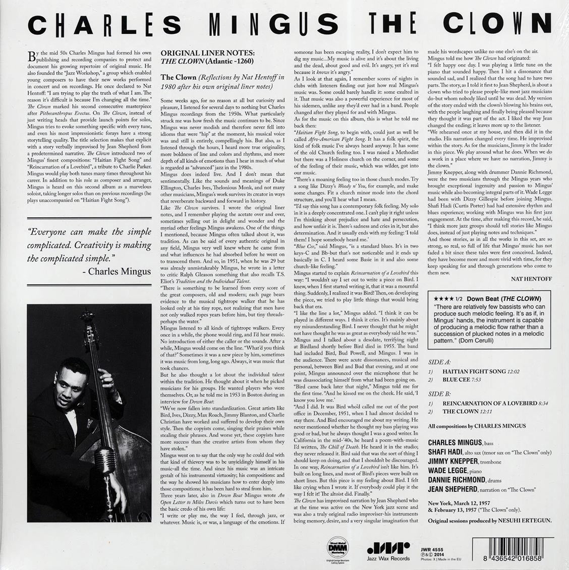 Charles Mingus - The Clown (ltd. ed.) (180g) [New Vinyl Record LP]