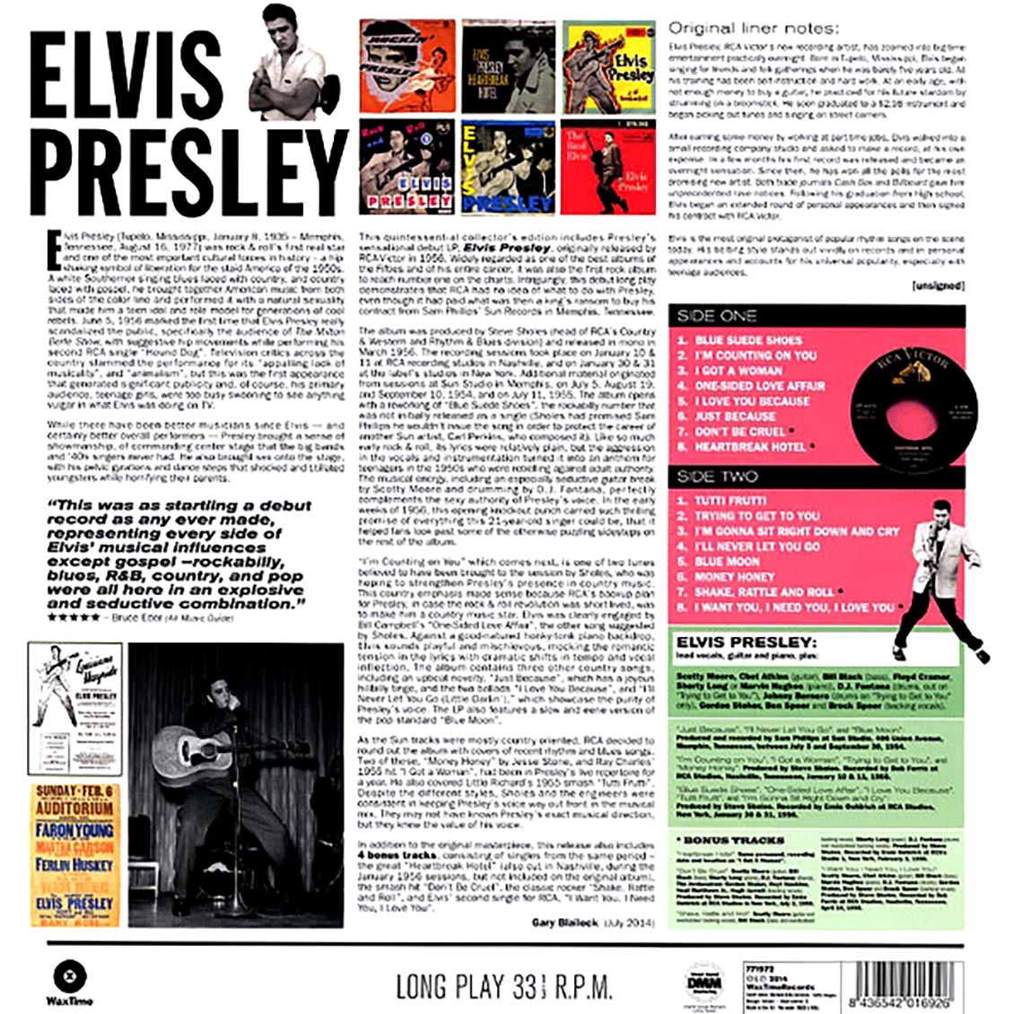 Elvis Presley - Elvis Presley [New Vinyl Record LP]