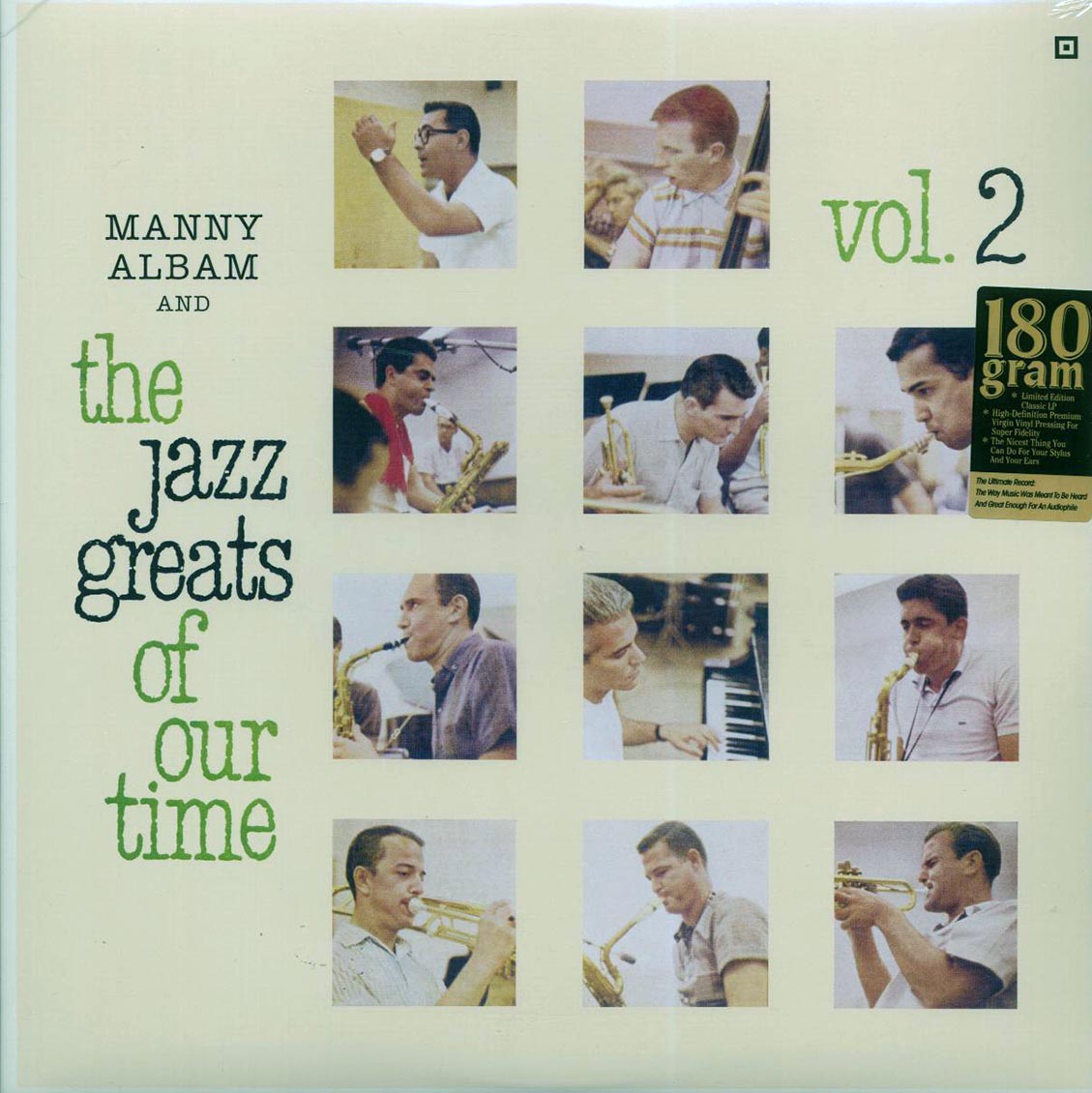 Manny Albam Jazz Greats & The Jazz Greats Of Our Time - Volume 2 (180g) [New Vinyl Record LP]