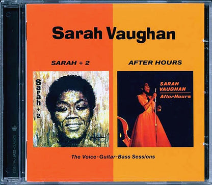 Sarah Vaughan - Sarah Plus 2 + After Hours: The Voice-Guitar-Bass Sessions [New CD]