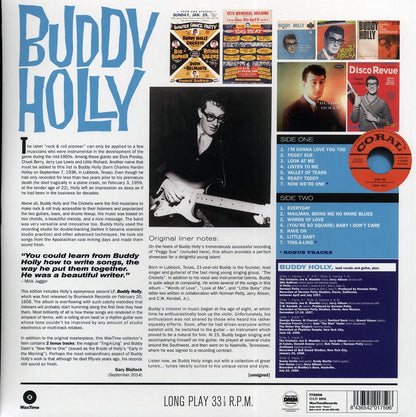 Buddy Holly - Buddy Holly (Second Album) (+2 bonus tracks) (ltd. ed.) (180g) [New Vinyl Record LP]